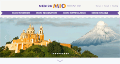 Desktop Screenshot of mexico-mio.de